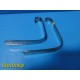 Lot of 2 Storz N7311 & Sklar Andrews Tongue Depressor ~ 26221