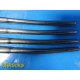 4X V. Mueller GL 1411-003 Hegar Uterine Dilators, 8" Double End, 7-8mm ~ 26217