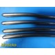 4X V. Mueller GL 1411-003 Hegar Uterine Dilators, 8" Double End, 7-8mm ~ 26217