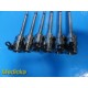 6X Intuitive Surgical 420254-03 DaVinci 8mm, Regular Cannula, Instrument ~25995