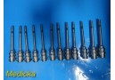 12X Intuitive Surgical DaVinci 420002-07 8mm, Regular, Cannula, Instrument~25993