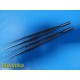 2X V. Mueller CH0498 Snowden Pencer Delicate Touch Micro-Forceps, 8-1/4" ~ 26386