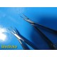 2X Weck 4210 (4-210) Micro Delicate Locking Needle Holder, 4", Curved ~ 25880