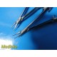 2X Weck 4210 (4-210) Micro Delicate Locking Needle Holder, 4", Curved ~ 25880