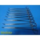 8X Jarit Aesculap Weck Lawton Wocher Assorted Artery Clamps, Fully CVD ~ 25771