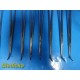 8X Jarit Aesculap Weck Lawton Wocher Assorted Artery Clamps, Fully CVD ~ 25771
