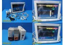 2008 Philips MP70 Intellivue Neonatal Monitor W/ MMS Modules & Leads ~ 26369