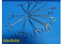 V. Mueller Pilling Codman Assorted Surgical Forceps (Clamp, Ligating) ~ 26491