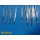 13X Lawton, Sklar Assorted Artery Full/Half Curved Artery Forceps 7.5"- 8"~25774