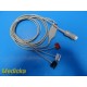 Philips HP M1580A HP SONOS 5500 Ultrasound System ECG Cable W/ Leads ~ 26536