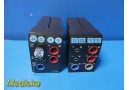 2X GE Datex Ohmeda M-NETPR & M-ESTP Multiparameter Modules *For Parts* ~ 26551