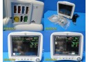 GE Dash 4000 Series Multi-parameter Patient Monitor W/ ECG & NBP Leads ~ 26557