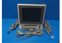 GE Marquette Eagle Series 2 Monochrome EL Monitor W/ Leads -NBP/SpO2/ECG (6117)