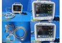 GE Transport Pro Monitor W/ 451N Tram Module, 3X Patient Leads & P.Supply~26569A