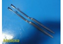 2X V. Mueller Carefusion NL5770 Derrico Nerve Root Retractors, Orthopedic ~26015