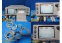 2011 GE 259 CX-8 Maternal Fetal Color Monitor, TOCO & US Transducers Leads~26013