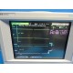 HP VIRIDIA 24C CRITICAL CARE MONITOR (NBP/EKG/SpO2/CO/TEMP/PRINT) W/ LEADS~14552