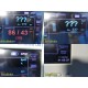 2010 Spacelabs Ultraview DM3 Masimo Set SpO2 Spot Monitor W/ Leads & PSU ~ 26613