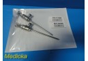 2X Smith & Nephew DYONICS 4481 Intelijet Reusable Arthroscopic Cannula Set~26596