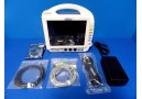 PACE TECH Vitalmax 4000 Color Monitor W/ New SpO2 EKG NBP Leads & Adapter ~12312