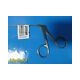 Jarit Integra 460-230 JAKO Micro-Laryngeal Grasping Forceps, Serrated ~ 25588