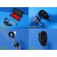 Gowllands Portable Exam Diagnostic Set / Otoscope Ophthalmoscope W/ Case ~ 26265