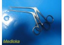 Lot of 2 Jarit 380-153 Ambler 30-878 Hartman Alligator Ear Forceps ~ 26640