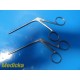 Lot of 2 Jarit 380-153 Ambler 30-878 Hartman Alligator Ear Forceps ~ 26640