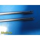 2X V. Mueller SU-550 BUIE Suction Tube, Long, Angled, W.L 14.5", OL 16.5" ~26687