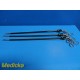 3X V. Mueller VM46-6593-45 10mm Laparoscopic Anvil Graspers ~ 26707