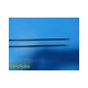 2X V. Mueller LA8247 Biopsy Punch, Serrated 5mm x 35cm W/ Hook Scissors ~ 25706