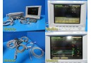 Agilent HP Anaesthesia V26 Patient Monitor W/ Module Rack & Patient Leads ~26741