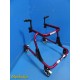 Rifton Pacer 502 Pediatric Gait Trainer, Rehab Equipment, Maroon ~ 26758