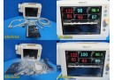 2009 Philips 863074 Suresigns VS3 Patient Monitor (SPO2,TEMP,NBP) W/ Leads~27003