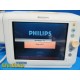 2009 Philips 863074 Suresigns VS3 Patient Monitor (SPO2,TEMP,NBP) W/ Leads~27003