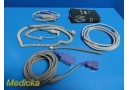 CAS Medical Casmed 740 Series Nellcor Oximax Patient Monitor Leads Bundle~ 27027