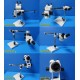 Unbranded (Accu-Scope) Binocular Stereo Microscope on Boom Stand,360° Rot ~25696