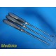 V. Mueller NL6765,NL6766,NL6767 Scoville Ruptured Disc Curette Set W/ Case~27009