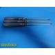 V. Mueller NL6765,NL6766,NL6767 Scoville Ruptured Disc Curette Set W/ Case~27009