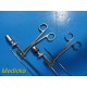 Lot of 2 R. Wolf 8383.210 & 8383.21 Kleppinger Forceps W/ 8393.714 Insert~27002