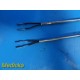 Lot of 2 R. Wolf 8383.210 & 8383.21 Kleppinger Forceps W/ 8393.714 Insert~27002