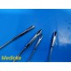 Lot of 4 Pilling Surgical Assorted ENT Micro-Laryngeal Grasping Forceps ~ 26796