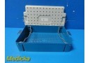  J&J Sterrad Storage & Sterilization Tray With Lid , 14"x9"x3.25" inches~ 26882