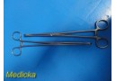 2X V. Mueller BD GL650 Foerster Sponge Forceps, Size 9¾" (24.8cm) ~ 27074