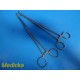 2X V. Mueller BD GL650 Foerster Sponge Forceps, Size 9¾" (24.8cm) ~ 27074