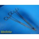 2X V. Mueller BD GL650 Foerster Sponge Forceps, Size 9¾" (24.8cm) ~ 27074