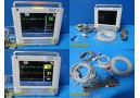 2013 GE B20 Patient Monitor (NBP,IBP,TEMP,SpO2,ECG) Monitor W/ Leads ~ 27108