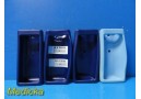 LOT OF 4 Covidien Nellcor PM10N Pulse Oximeter Protective Cases (Blue) ~ 26959