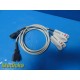 2X Masimo Set LNCS 2285 SpO2 Extension Cable W/ 1864 Finger Clip Sensors ~ 27126