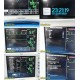 2007 GE Dash 3000 Monitor (NBP,ECG,TEMP/CO,SpO2) W/ Leads (2023615-101) ~26980